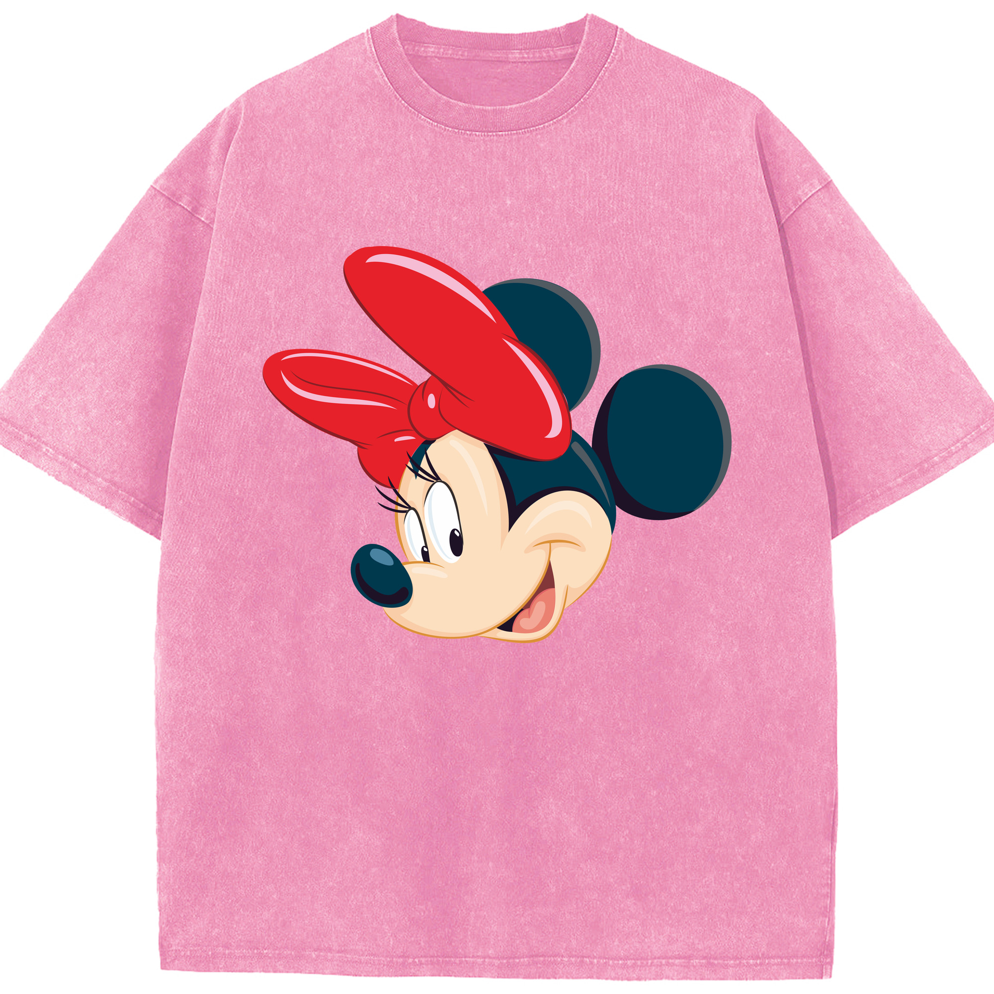 （画像用） ミッキーマウス Mickey Mouse 綿100% ヴィンテージ風 半袖Tシャツ（フロントプリント）